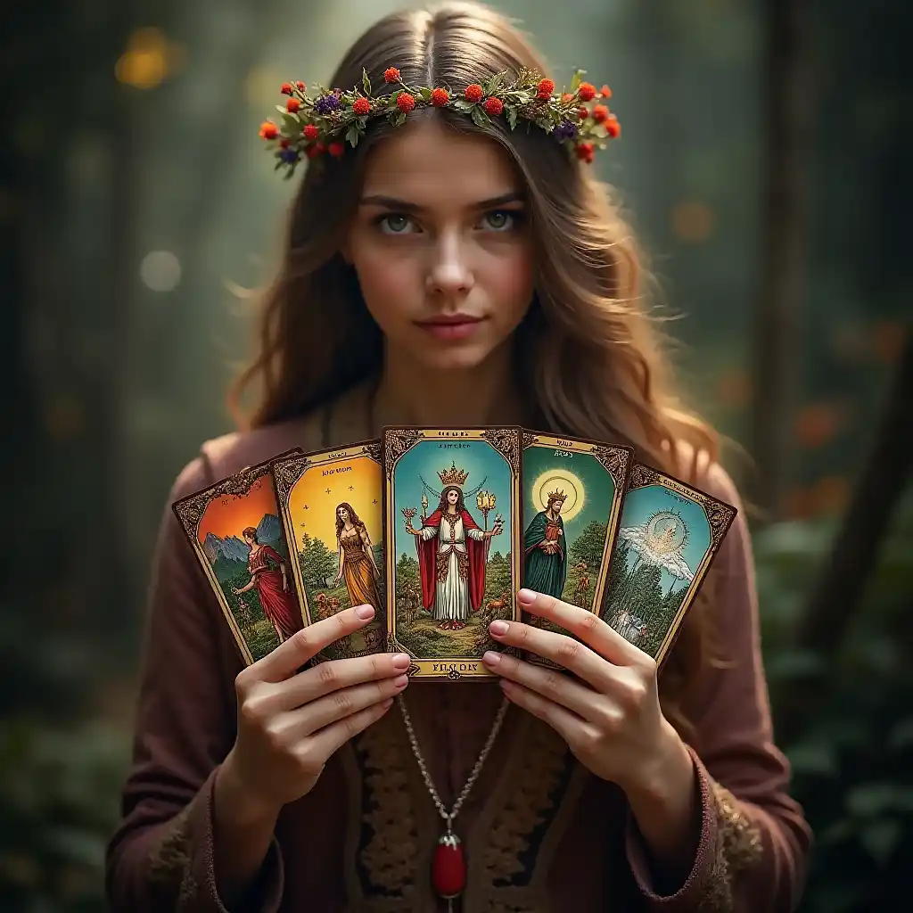 Tarot del Si o No con cinco cartas